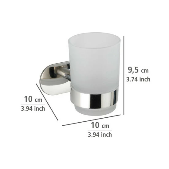 Wenko Turbo-Loc® Edelstahl Zahnputzbecherhalter Uno Orea Shine 12 Wenko Turbo-Loc® Edelstahl Zahnputzbecherhalter Uno Orea Shine – Bild 10