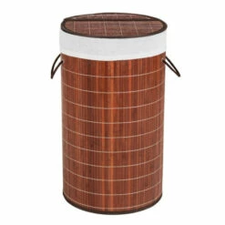 Wenko Wäschetruhe Bamboo Dunkelbraun