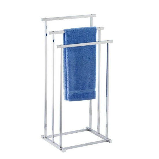 Wenko Handtuchbutler Quadro Mit 3 Stangen 4 Wenko Handtuchbutler Quadro Mit 3 Stangen – Bild 2