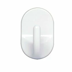 Wenko Ovalhaken Klein Weiß 3er Set