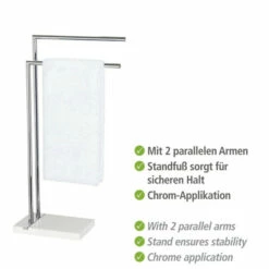 Wenko Handtuchständer Noble White Mit 2 Armen 11 Wenko Handtuchständer Noble White Mit 2 Armen -Günstiges Wenko Geschäft unnamed file 25695