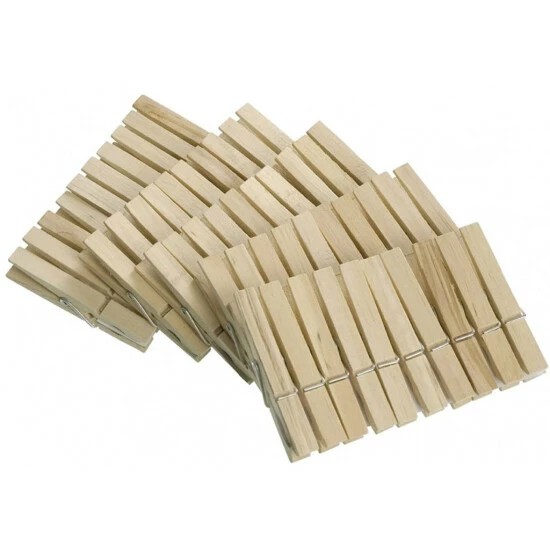 Wenko Wäscheklammern Aus Em Echtholz 50-teilig 10 Wenko Wäscheklammern Aus Em Echtholz 50-teilig – Bild 8