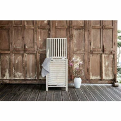 Wenko Wäschetruhe Norway Weiß Aus Walnussholz -Günstiges Wenko Geschäft unnamed file 25750