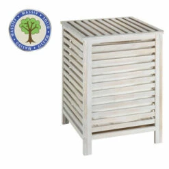 Wenko Wäschetruhe Norway Weiß Aus Walnussholz -Günstiges Wenko Geschäft unnamed file 25752