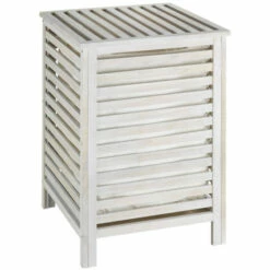 Wenko Wäschetruhe Norway Weiß Aus Walnussholz -Günstiges Wenko Geschäft unnamed file 25755