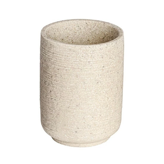 Wenko Zahnputzbecher Goa Neo Beige 4 Wenko Zahnputzbecher Goa Neo Beige – Bild 2