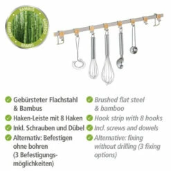Wenko Hakenleiste Premium Mit 8 Haken -Günstiges Wenko Geschäft unnamed file 25782