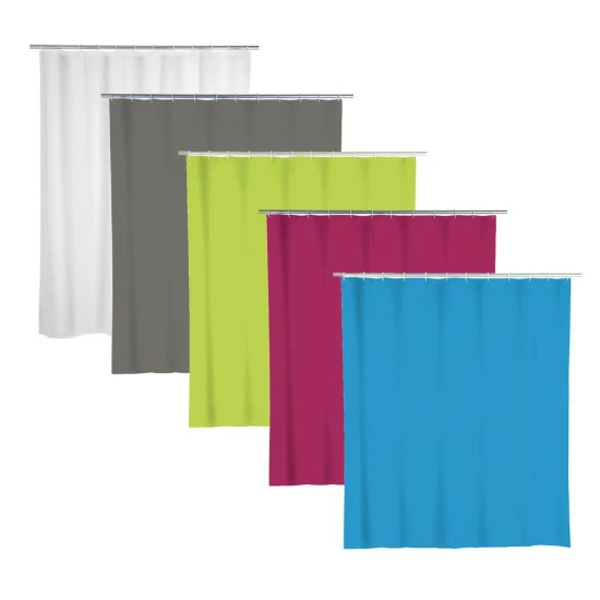 Wenko Duschvorhang Mouse Grey 5 Wenko Duschvorhang Mouse Grey – Bild 3