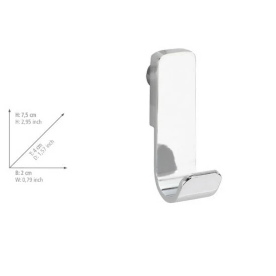 Wenko Wandhaken Premium 2er Set 6 Wenko Wandhaken Premium 2er Set – Bild 4