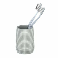 Wenko Zahnputzbecher Ohrid Silber-Grau -Günstiges Wenko Geschäft unnamed file 25832
