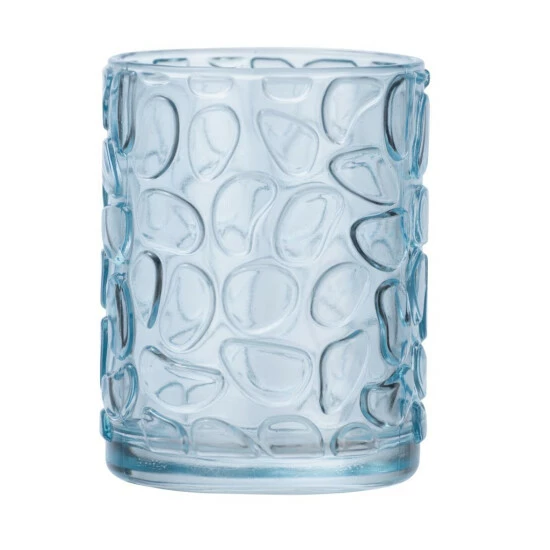 Wenko Zahnputzbecher Vetro Blau Rund Echtglas 3 Wenko Zahnputzbecher Vetro Blau Rund Echtglas