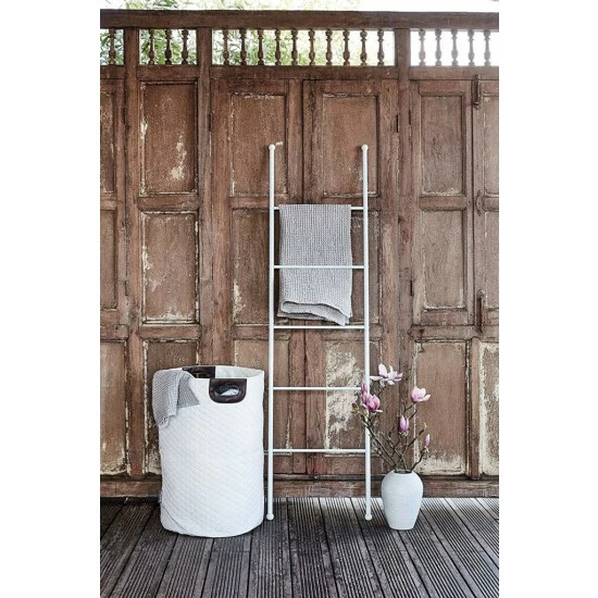 Wenko Wäschesammler Wäschekorb Wäsche-Sack Wabo Beige 5 Wenko Wäschesammler Wäschekorb Wäsche-Sack Wabo Beige – Bild 3