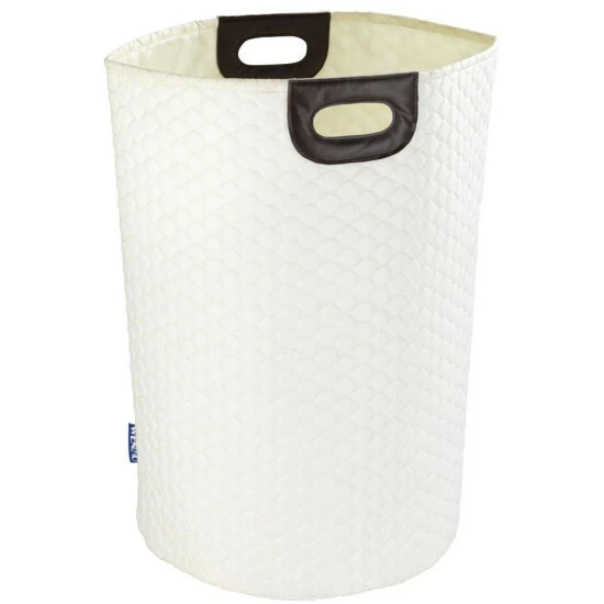 Wenko Wäschesammler Wäschekorb Wäsche-Sack Wabo Beige 7 Wenko Wäschesammler Wäschekorb Wäsche-Sack Wabo Beige – Bild 5