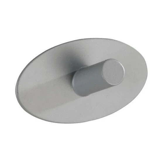 Wenko Wandhaken Piceno Grau Matt 2er Set Edelstahl 4 Wenko Wandhaken Piceno Grau Matt 2er Set Edelstahl – Bild 2