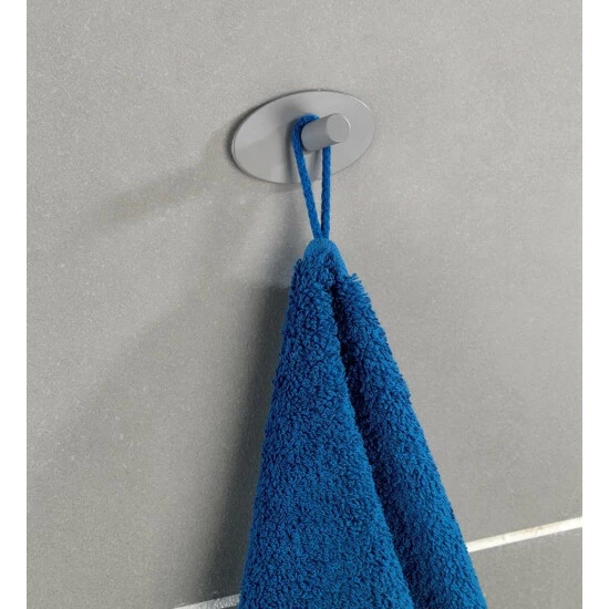 Wenko Wandhaken Piceno Grau Matt 2er Set Edelstahl 9 Wenko Wandhaken Piceno Grau Matt 2er Set Edelstahl – Bild 7