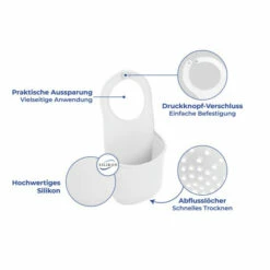 Wenko Schwamm- Und Seifentasche -Günstiges Wenko Geschäft unnamed file 26066