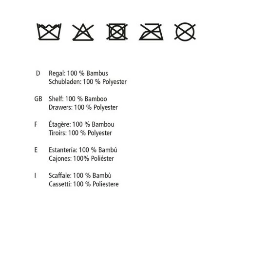 Wenko Regal Bahari Aus Bambus Mit 2 Körben 3 Wenko Regal Bahari Aus Bambus Mit 2 Körben