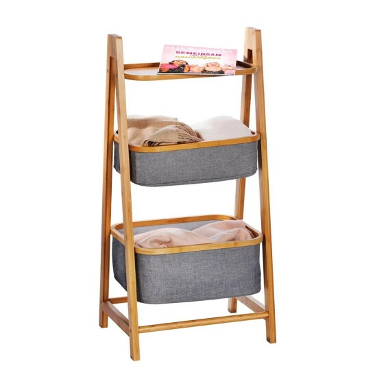 Wenko Regal Bahari Aus Bambus Mit 2 Körben 12 Wenko Regal Bahari Aus Bambus Mit 2 Körben – Bild 10