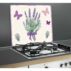 Wenko Multi-Platte Lavendel-Bouquet Für Glaskeramik Kochfelder