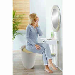 Wenko Hocker Candy Taupe, Mit Wäschesack -Günstiges Wenko Geschäft unnamed file 26228