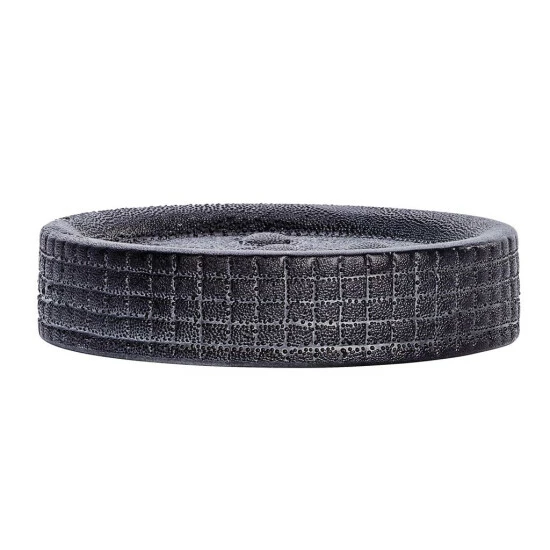 Wenko Seifenablage Polaris Jet Anthrazit Keramik 4 Wenko Seifenablage Polaris Jet Anthrazit Keramik – Bild 2