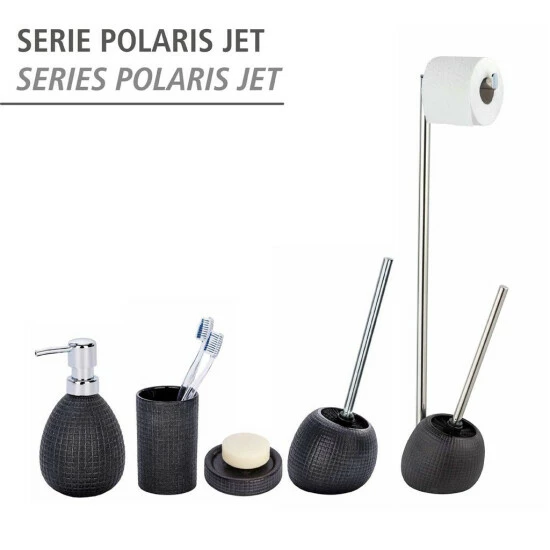 Wenko Seifenablage Polaris Jet Anthrazit Keramik 8 Wenko Seifenablage Polaris Jet Anthrazit Keramik – Bild 6