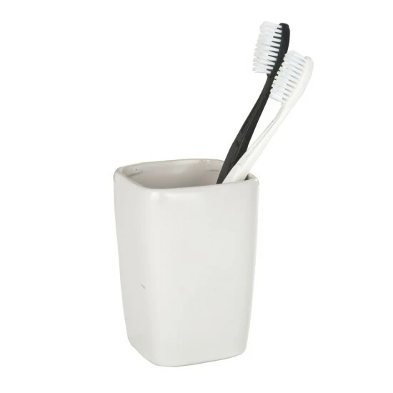 Wenko Zahnputzbecher Faro White 3 Wenko Zahnputzbecher Faro White