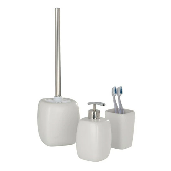 Wenko Zahnputzbecher Faro White 4 Wenko Zahnputzbecher Faro White – Bild 2