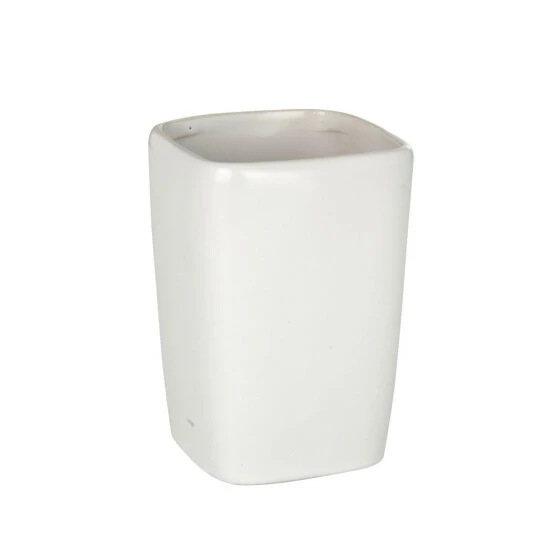 Wenko Zahnputzbecher Faro White 5 Wenko Zahnputzbecher Faro White – Bild 3