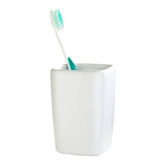 Wenko Zahnputzbecher Faro White 6 Wenko Zahnputzbecher Faro White – Bild 4