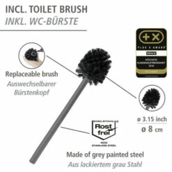 Wenko Stand WC-Garnitur Rivalta Grau 22 Wenko Stand WC-Garnitur Rivalta Grau -Günstiges Wenko Geschäft unnamed file 2652