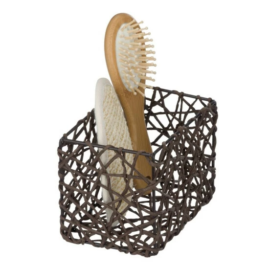 Wenko Aufbewahrungskorb Curly Braun 5 Wenko Aufbewahrungskorb Curly Braun – Bild 3
