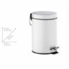 Wenko Kosmetik Treteimer Spiro Weiß -Günstiges Wenko Geschäft unnamed file 26548