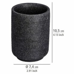 Wenko Zahnputzbecher Goa Neo Anthrazit -Günstiges Wenko Geschäft unnamed file 26565