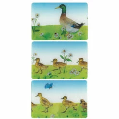 Wenko Servierplatte Enten-Trio, 3er Set