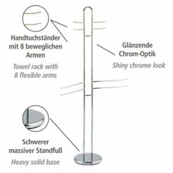 Wenko Exclusiv Garderobenständer Palermo Mit 8 Armen -Günstiges Wenko Geschäft unnamed file 26613