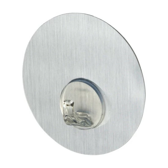 Wenko Static-Loc® Wandhaken Uno Edelstahloptik Rund 3 Wenko Static-Loc® Wandhaken Uno Edelstahloptik Rund