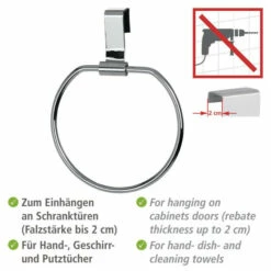 Wenko Tür-Handtuchring -Günstiges Wenko Geschäft unnamed file 26653