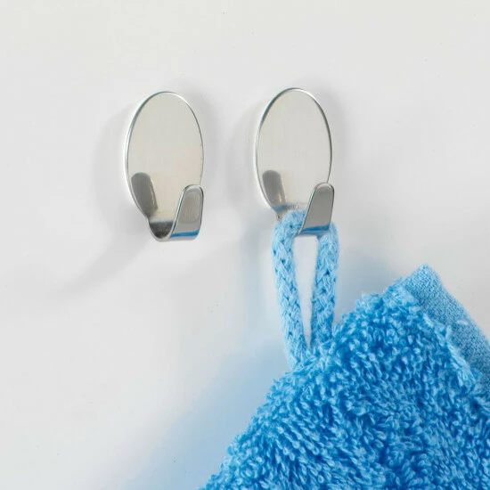 Wenko Zwerghaken Edelstahl Glänzend 4er Set 3 Wenko Zwerghaken Edelstahl Glänzend 4er Set