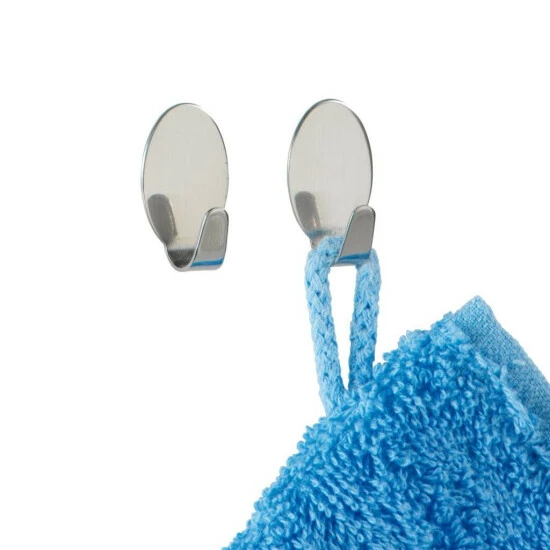 Wenko Zwerghaken Edelstahl Glänzend 4er Set 5 Wenko Zwerghaken Edelstahl Glänzend 4er Set – Bild 3