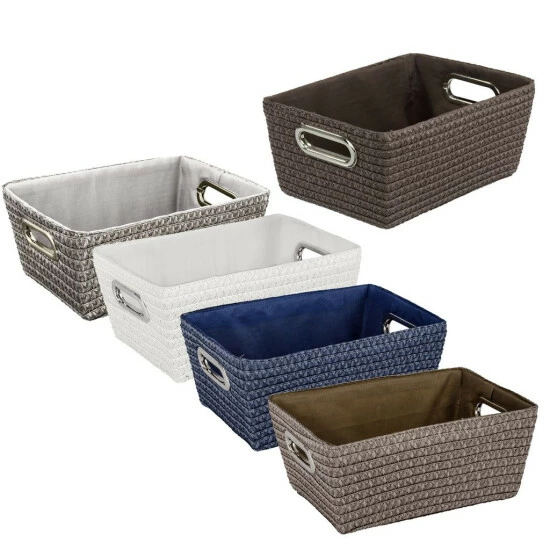 WENKO,Aufbewahrungskorb Chromo Badkorb, Polypropylen, 28x12x19.5 Cm, Farbe:Dunkelblau 4 WENKO,Aufbewahrungskorb Chromo Badkorb, Polypropylen, 28x12x19.5 Cm, Farbe:Dunkelblau – Bild 2