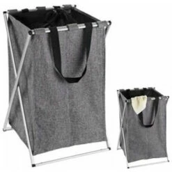 Wenko Wäschesammler Uno Grau Meliert -Günstiges Wenko Geschäft unnamed file 26738