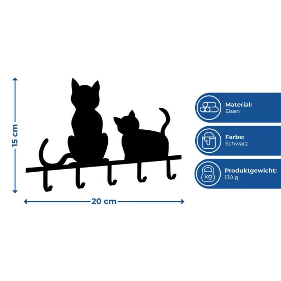 Wenko Schlüsselboard Katzen 6 Wenko Schlüsselboard Katzen – Bild 4