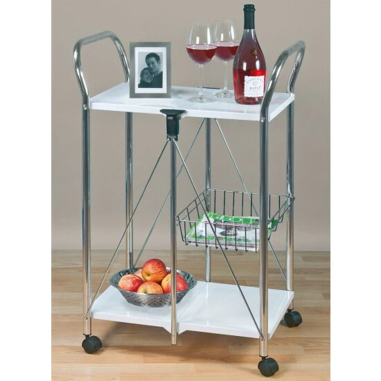 Wenko Servierwagen Sunny Weiß 3 Wenko Servierwagen Sunny Weiß