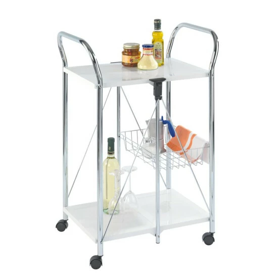 Wenko Servierwagen Sunny Weiß 7 Wenko Servierwagen Sunny Weiß – Bild 5