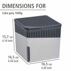 Wenko Raumentfeuchter Cube Grau 1000 G -Günstiges Wenko Geschäft unnamed file 2708