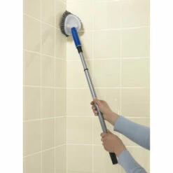 Wenko 7824500 Bad- Und Fugenbürste - Mit Beweglichem Bürstenkopf, Eisen, 52-112 X 12 X 13 Cm, Grau -Günstiges Wenko Geschäft unnamed file 27096