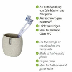 Wenko Zahnputzbecher Puro Natur 21 Wenko Zahnputzbecher Puro Natur -Günstiges Wenko Geschäft unnamed file 27136