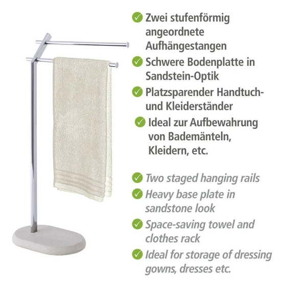 Wenko Handtuchständer Puro 6 Wenko Handtuchständer Puro – Bild 4