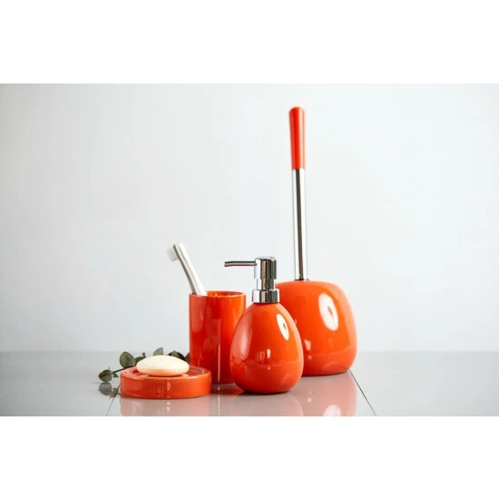 Wenko Seifenablage Polaris Orange 4 Wenko Seifenablage Polaris Orange – Bild 2